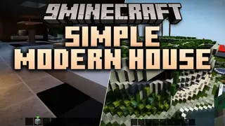 Simple Modern House Map (26.2, 1.20.1) – Peaceful Survival in Modern Comfort