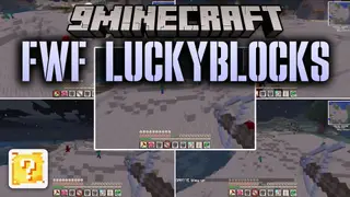 FWF LuckyBlocks Map (26.2, 1.20.1) – Chaotic Arena Battles with Friends