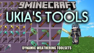 Ukia's Tools Resource Pack (26.2, 1.21.11) – Shiny Vanilla Armory with Custom