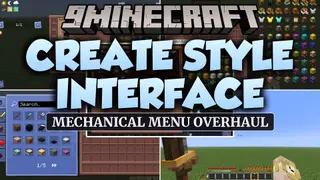 Create Style Interface Resource Pack (1.21.1, 1.20.1)