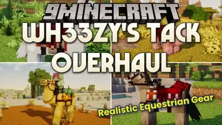 Wh33zy's Tack Overhaul Resource Pack (1.21.11) – Realistic Travel Gear