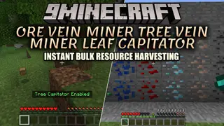 Ore Vein Miner Tree Vein Miner Leaf Capitator Data Pack (26.2, 1.21.1)