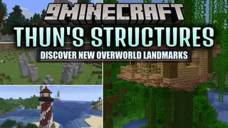 Thun's Structures Data Pack (26.2, 1.20.1) – Twenty New Overworld Landmarks