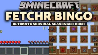 Fetchr Bingo Data Pack (26.2, 1.20.1) – Race to Collect Items and Fill