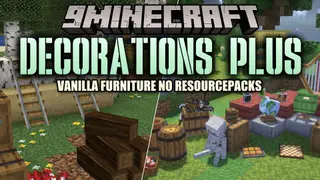 Decorations Plus Data Pack (26.1.2, 1.21.11) – Craft Cozy Furniture