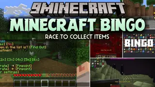 Minecraft Bingo Data Pack (26.1.2, 1.21.1) – Turn Item Gathering
