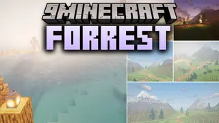 Forrest Shaders (26.2, 1.20.1) – Clean Sunbeams and Vanilla Lighting