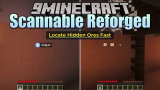 Scannable Reforged Mod (26.1.2, 1.21.1) – Locate Underground Ores