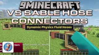 VS Sable Hose Connectors Mod (1.21.1, 1.20.1) – Build Working Cargo Docks