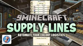 Supply Lines Mod (1.21.1, 1.20.1) – Feed Colony Requests Straight