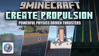 Create Propulsion Mod (1.20.1) – Build and Fly Thruster Powered Physics Ships
