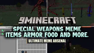 Special Weapons Meme Items Armor Food and More. Mod (1.20.1)