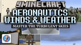 Aeronautics Winds & Weather Mod (1.21.1) – Sail Oceans and Skies with Real Wind