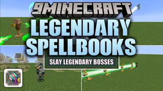 Legendary Spellbooks Mod (1.21.1, 1.20.1) – Cast Deadly Boss Magic