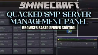 Quacked SMP Server Management Panel Mod (26.2, 1.21.11)