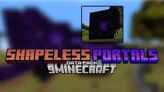 Shapeless Portals Data Pack (26.1.2, 1.20.1) – Redefine Your Nether Portals