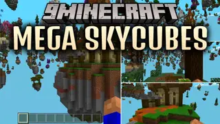 Mega Skycubes Map (26.2, 1.20.1) – Conquer Forty Giant Floating Cubes