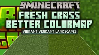 Fresh Grass Better Colormap Resource Pack (26.2, 1.21.11)