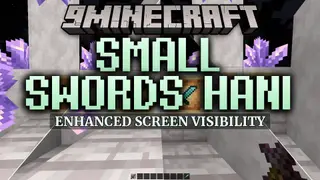 Small Swords Hani Resource Pack (1.21.11, 1.20.1) – Cleaner Combat View