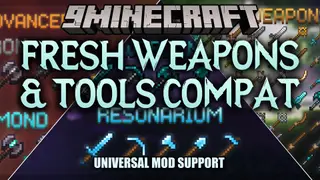 Fresh Weapons & Tools Compat Resource Pack (26.2, 1.20.1)