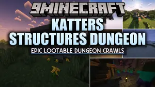 Katters Structures Dungeon Data Pack (26.2, 1.21.1) – Raid Deadly Dungeons
