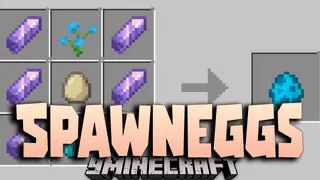 Craft Spawn Eggs Data Pack (26.2, 1.21.1) – Makes All Spawn Eggs Craftable