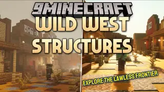 Wild West Structures Mod (1.21.8, 1.20.1) – Turn Dry Badlands Into Lively