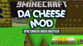 Da Cheese Mod (26.2, 1.20.1) – Fight Unique Cheese Bosses with Dairy Guns