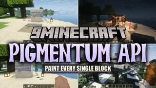 Pigmentum API Mod (1.21.1) – Paint Custom Pixel Art Directly