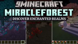 Miracleforest Mod (1.21.1) – Conquer Enchanted Biomes and Forge Stardrop Gear