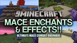 Mace Enchants & Effects Mod (1.20.1) – Crush Tough Foes with Elemental Magic