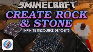 Create Rock & Stone Mod (1.21.1, 1.20.1) – Extract Infinite Ore Deposits