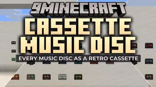 Cassette Music Disc 9minecraft Resource Pack (26.2) – Retro Eighties Cassette Style