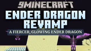 Ender Dragon Revamp 9minecraft Resource Pack (26.2) – Fierce Glowing End Boss Redesign