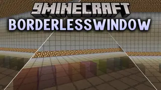 BorderlessWindow Resource Pack (26.1.2, 1.20.1) – Crystal Clear Glass