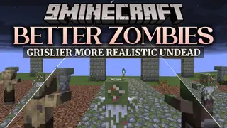 Better Zombies 9minecraft Resource Pack (26.2) – Terrifying Undead for Darker Nights