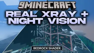 Real Xray + Night Vision Shader (26.x, 1.21) – Glowing Ore Textures