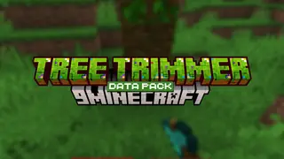 Tree Trimmer Data Pack (26.2, 1.20.1) – Chop Trees Faster, Right From The Ground