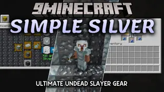 Simple Silver Mod (1.21.11, 1.20.1) – Crush Undead Hordes with Deadly Silver