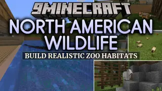 North American Wildlife Mod (1.12.2) – Build Custom Zoos and Wild Nature