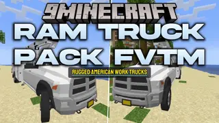 Ram Truck Pack FVTM Mod (26.1.2, 1.20.1) – Drive Working Pickup Trucks