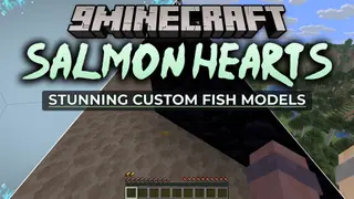 Salmon Hearts Resource Pack (26.2, 1.20.1) – Playful Salmon Icons