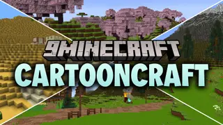 CartoonCraft Resource Pack (26.1.2, 1.20.1) – Bright and Cheerful Hand-Drawn
