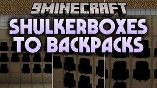Shulkerboxes to Backpacks Resource Pack (1.12.2) – Wearable Travel Bags