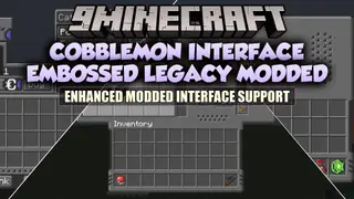 Cobblemon Interface Embossed Legacy Modded Resource Pack (1.21.11, 1.21.1)