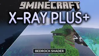 X-ray Plus+ Shader (26.x, 1.21) – Transparent Blocks and Outlined Ores on Mobile