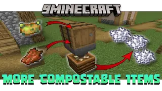 More Compostable Items Data Pack (26.2, 1.21.1) – Compost Anything In Minecraft