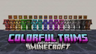 Colorful Trims Data Pack (26.2, 1.20.1) – Add Vibrant Colors To Your Gear