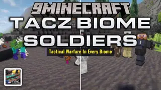 TACZ Biome Soldiers Mod (1.20.1) – Fight Armed Patrols and Hire Tactical
