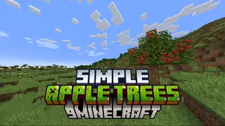 Simple Apple Trees Data Pack (26.1.2, 1.21.1) – Harvest Apples Straight From Trees